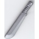LEGO kard/kés machete bozótvágó, matt ezüst (29109)